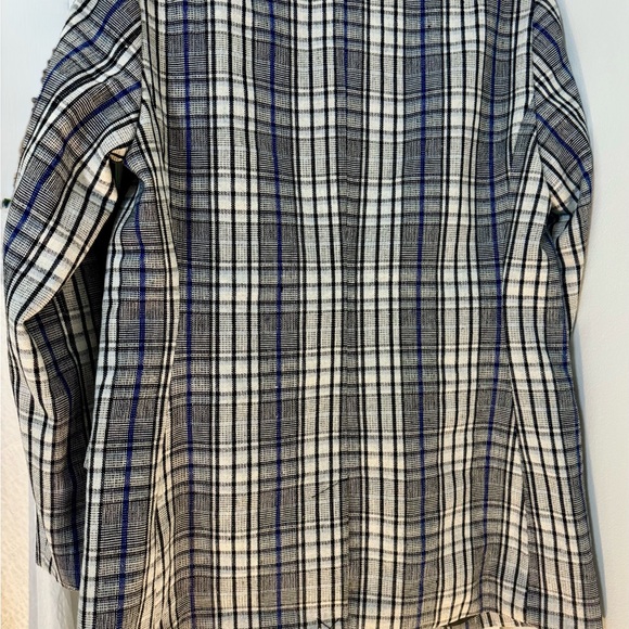 Classy Nine West Plaid Blazer NWT with matching mini skirt (separate listing) - Picture 5 of 7